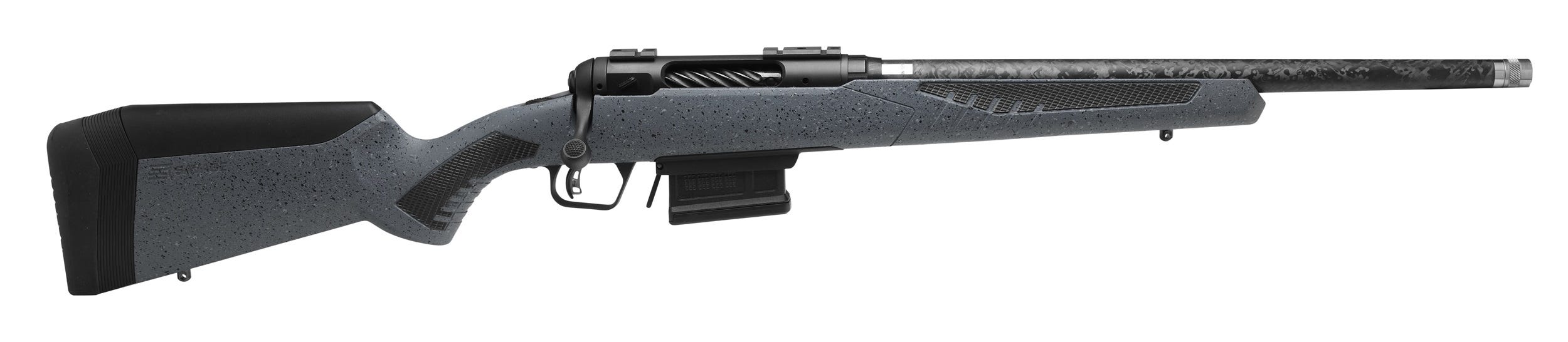 Savage 110 Carbon Predator Gray .22-250 Rem 22" Barrel 4-Rounds