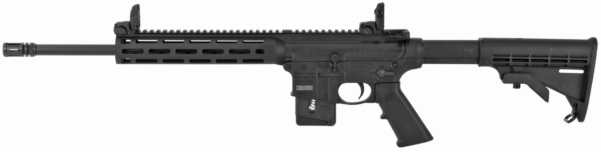 Smith and Wesson M&P 15-22 .22 LR 16.5" Barrel 10-Rounds Magpul Handguard - Image 2
