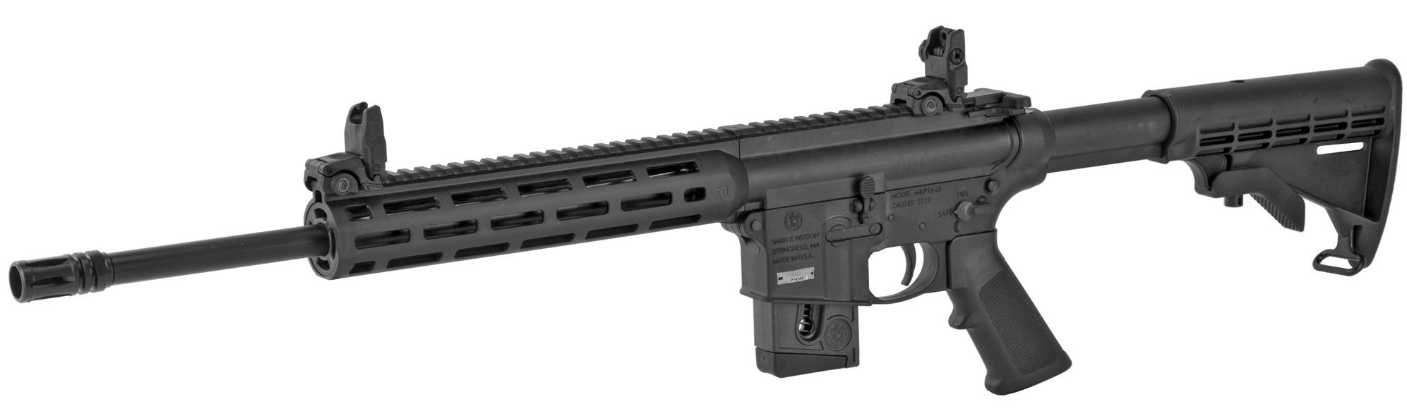 Smith and Wesson M&P 15-22 .22 LR 16.5" Barrel 10-Rounds Magpul Handguard - Image 3
