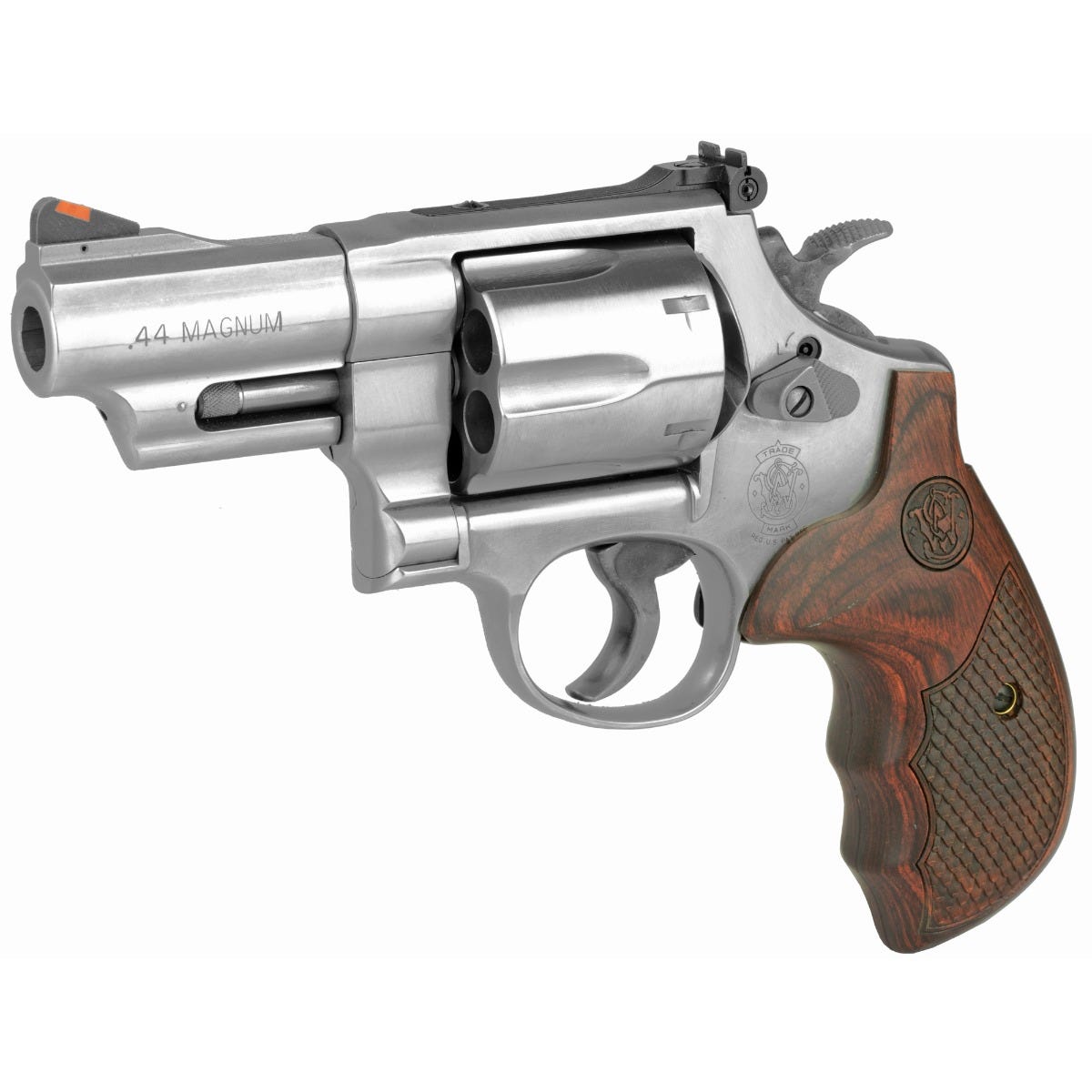 Smith and Wesson 629 Deluxe Stainless / Wood .44 Mag 3" Barrel 6-Rounds - Image 3