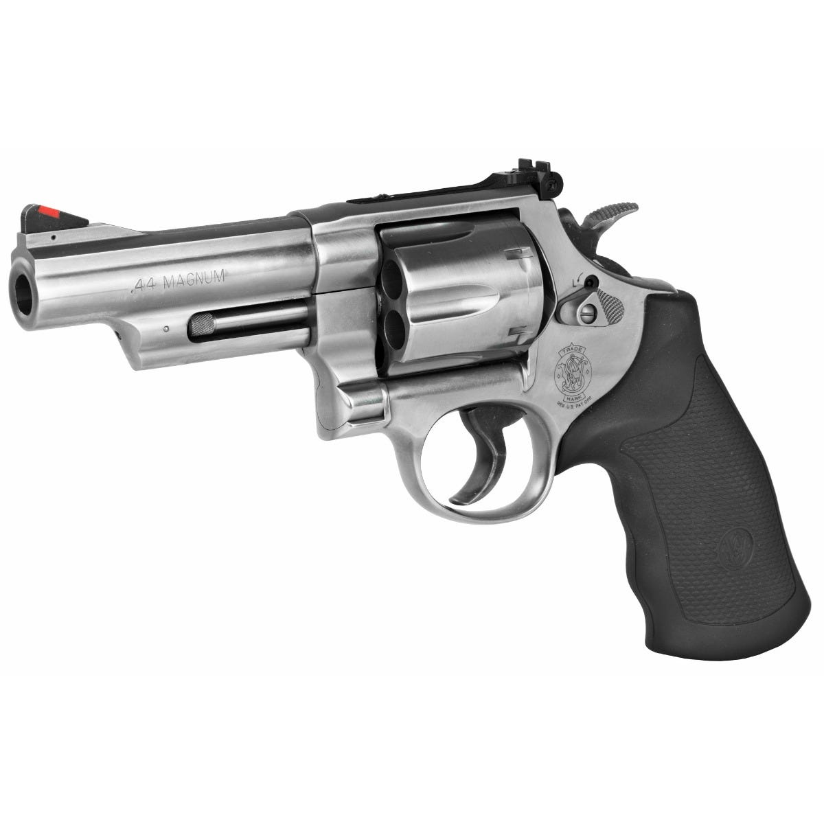 Smith and Wesson 629 Stainless .44 Mag 4" Barrel 6-Rounds Red Ramp Sight - Image 3