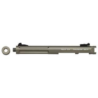 Tactical Solutions Pac-Lite OD Green .22LR 6" Barrel for Ruger Mark I, Mark II, Mark III, and 22/45 - Image 2