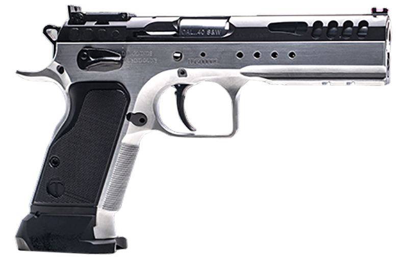 Tanfoglio Defiant Limited Master Chrome 9mm 4.75" Barrel 17-Rounds