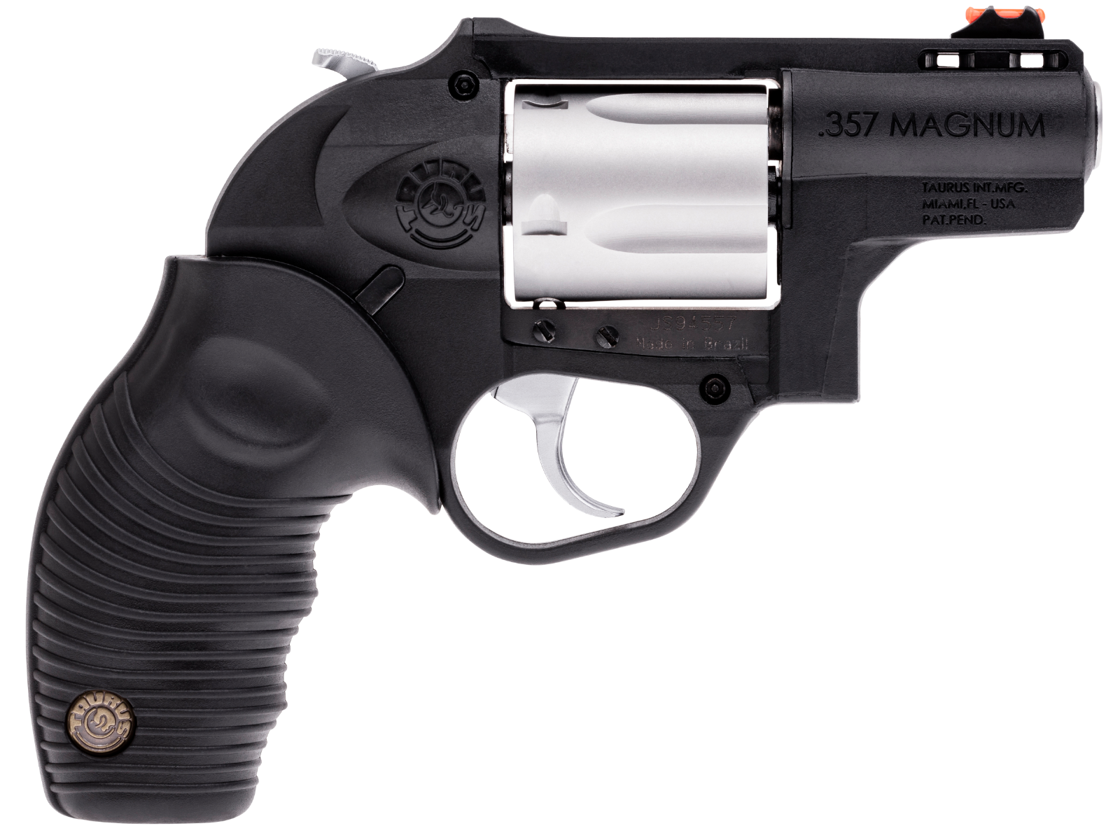 Taurus 605 Poly Protector Stainless .357 Mag 2" Barrel 5-Rounds Fiber Optic Front Sight