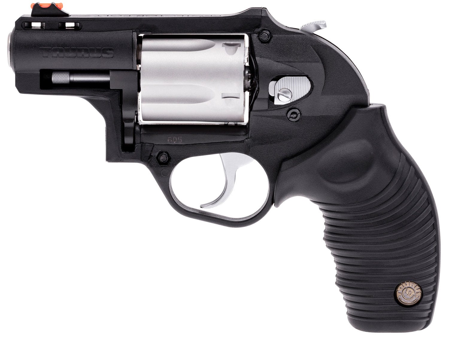 Taurus 605 Poly Protector Stainless .357 Mag 2" Barrel 5-Rounds Fiber Optic Front Sight - Image 2