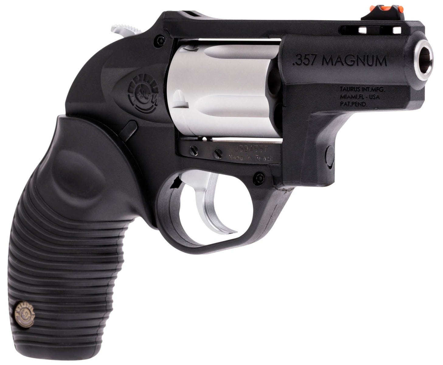 Taurus 605 Poly Protector Stainless .357 Mag 2" Barrel 5-Rounds Fiber Optic Front Sight - Image 3