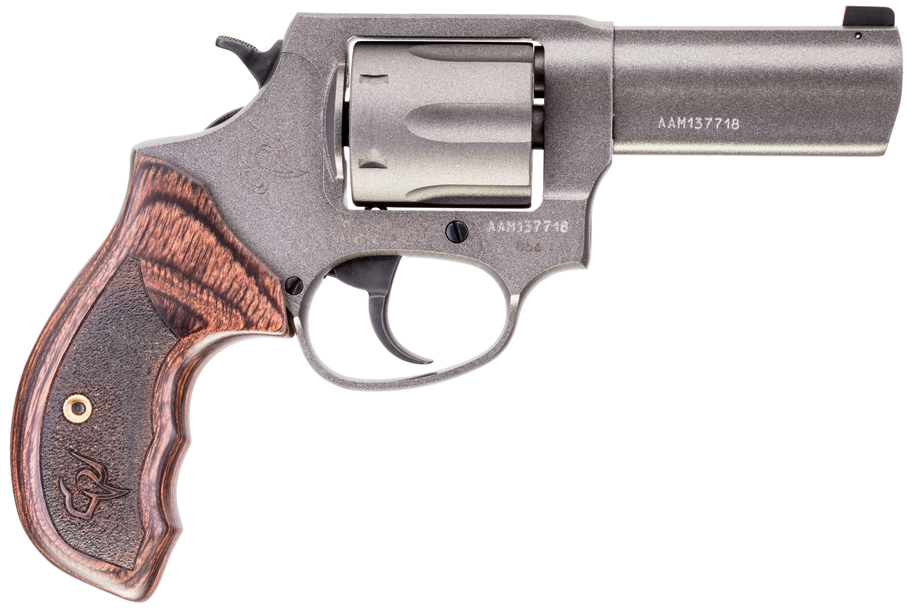 Taurus 856 Defender Stainless .38 Special +P 3" Barrel 6-Rounds Wood Grips