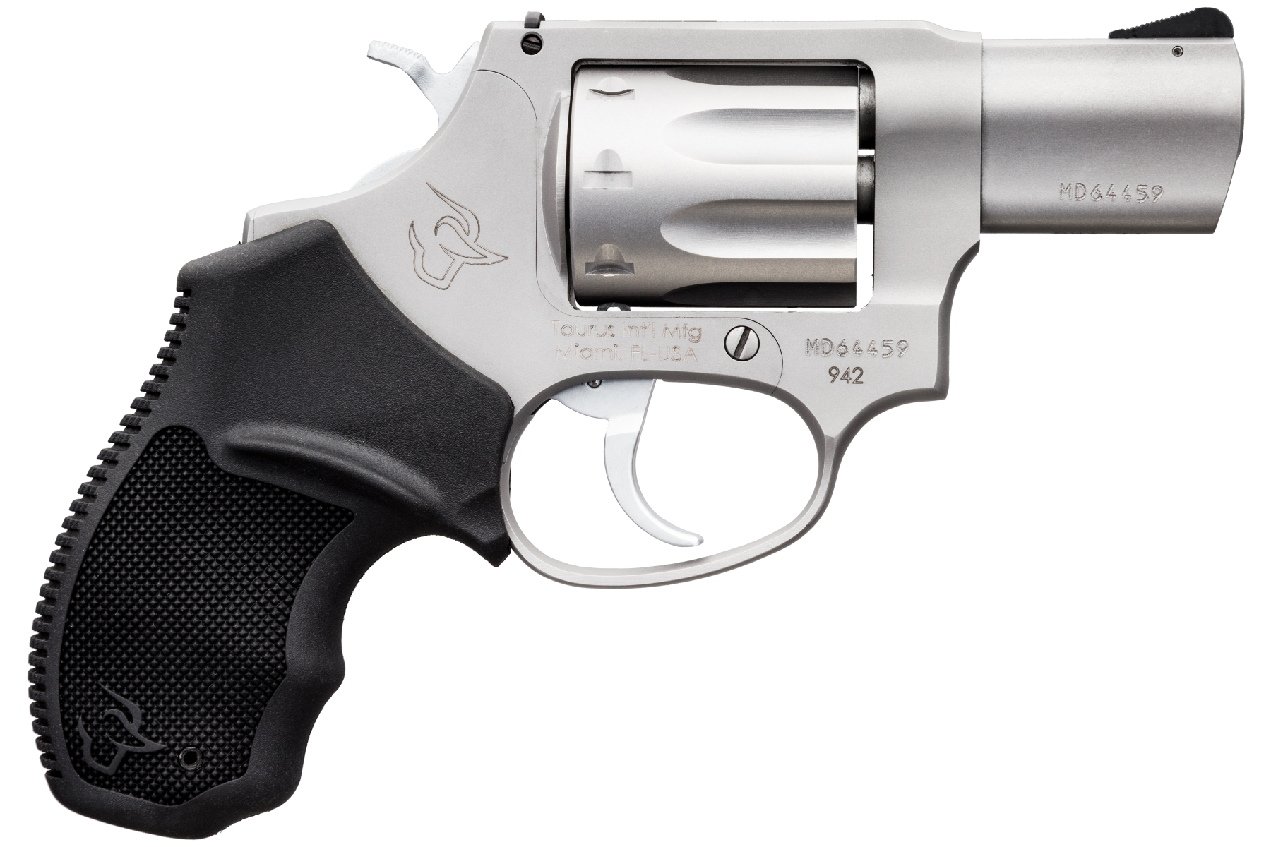 Taurus 942 Stainless .22 LR 2" Barrel 8-Rounds Adjustable Rear Sight