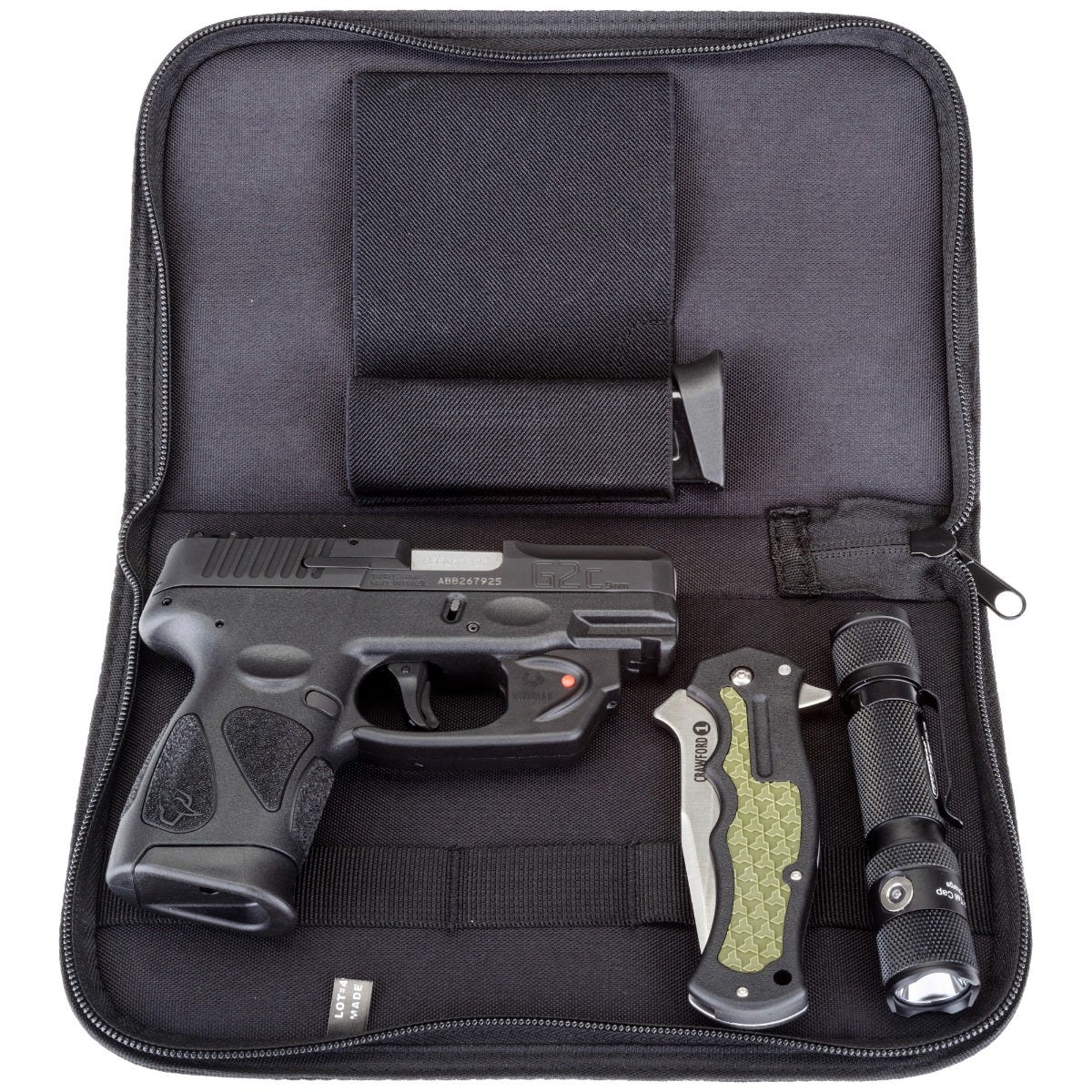 Taurus G2C 9mm 3.2" Barrel 12-Rounds Every Day Carry Kit