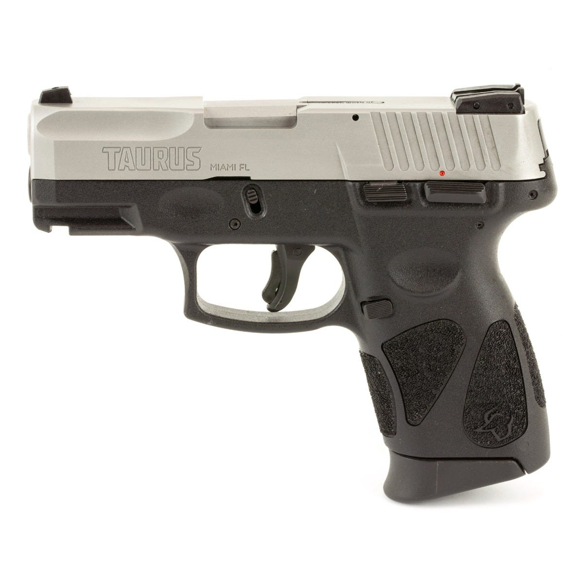 Taurus G2C Pistol Stainless/Black 9mm 3.2" Barrel 10-Rounds Includes 2 Magazines - Image 2