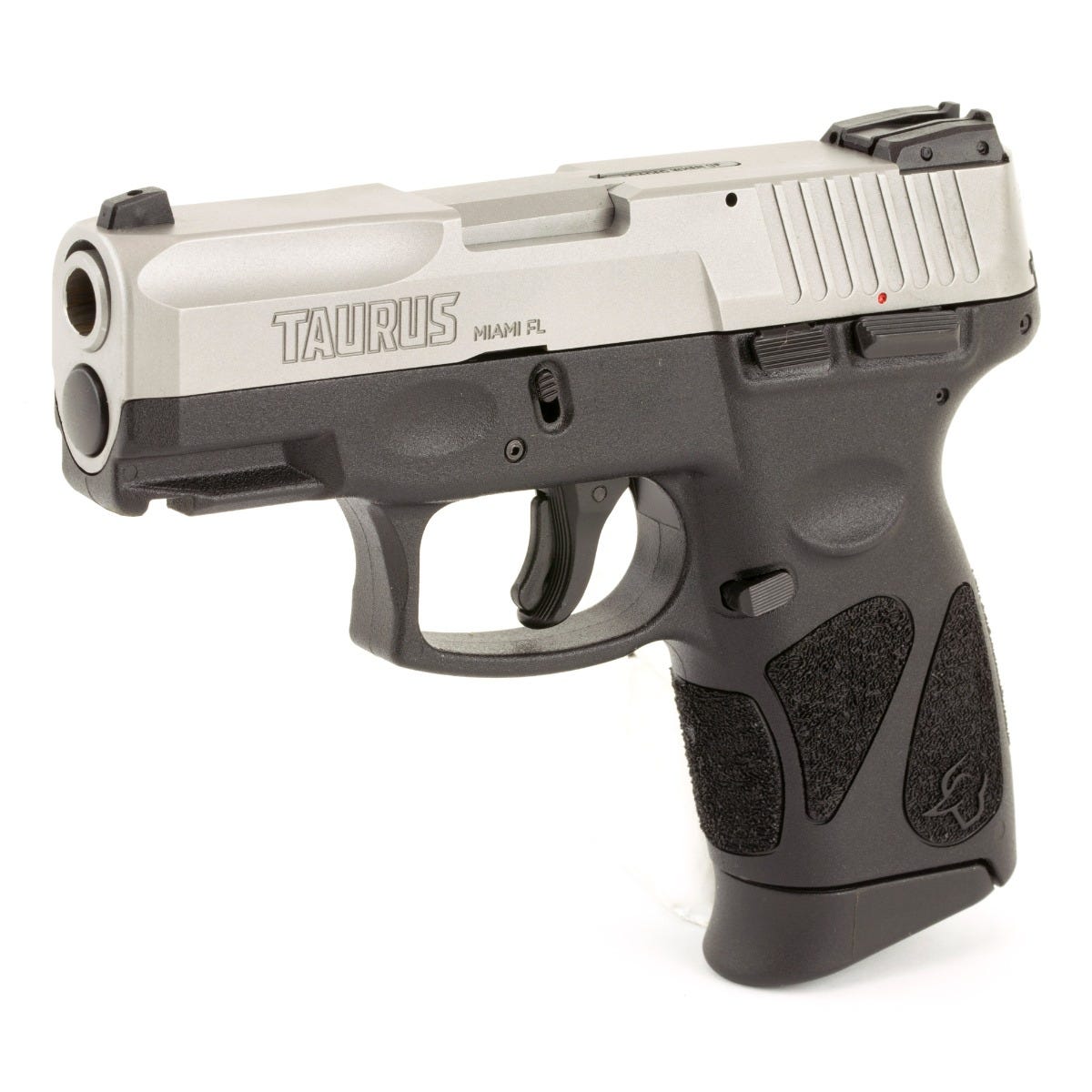 Taurus G2C Pistol Black/Stainless 9mm 3.2" Barrel 12-Rounds Includes 2 Magazines - Image 2