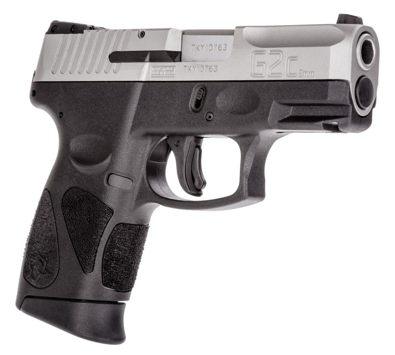 Taurus G2C Pistol Stainless/Black 9mm 3.2" Barrel 10-Rounds Includes 2 Magazines - Image 4