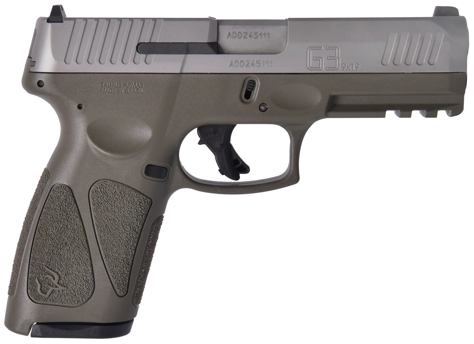 Taurus G3 OD Green / Stainless 9mm 4" Barrel 17-Rounds