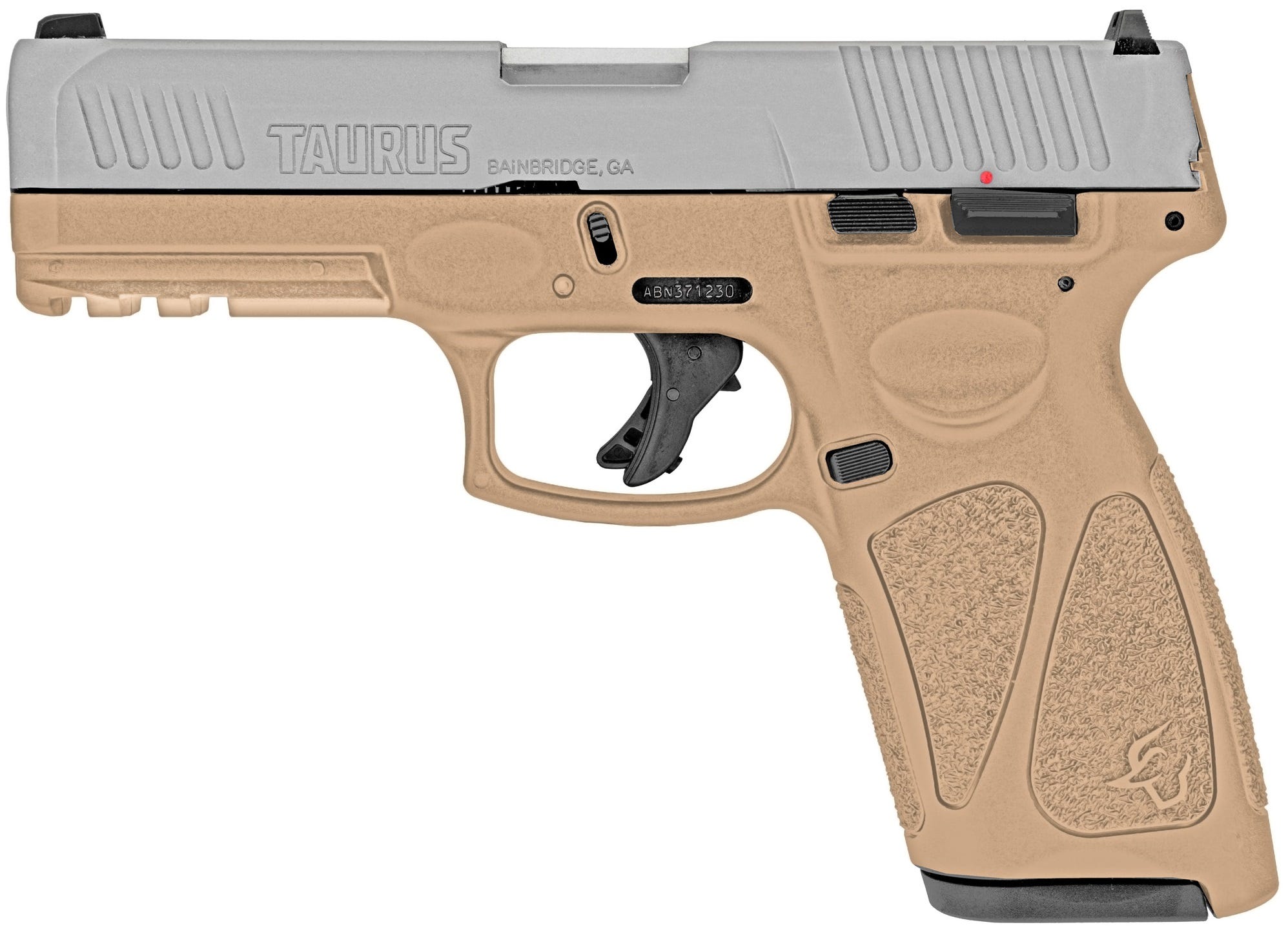 Taurus G3 Flat Dark Earth / Stainless 9mm 4" Barrel 17-Rounds 2 Mags - Image 2