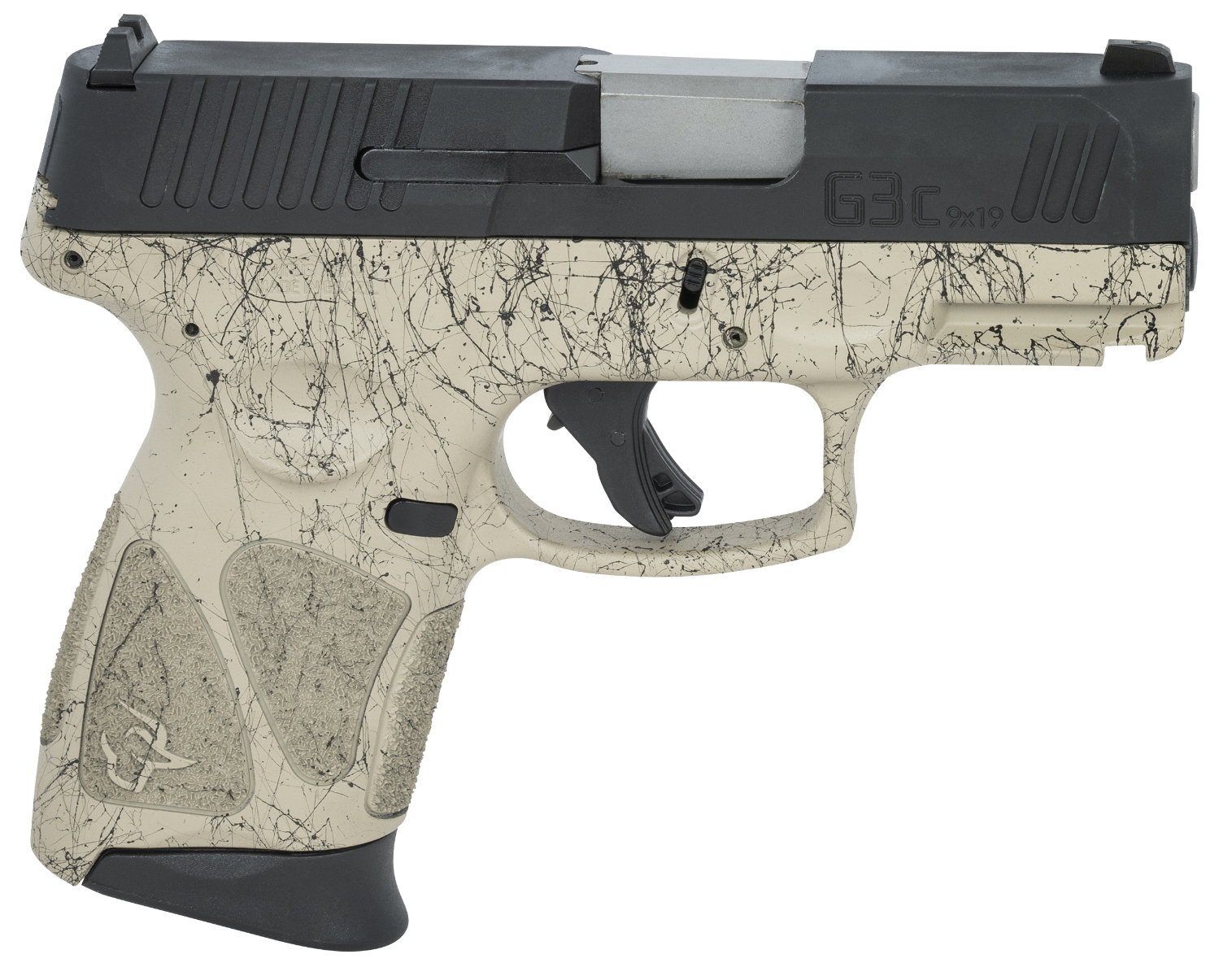 Taurus G3C Flat Dark Earth/Black 9mm 3.26" Barrel 12-Rounds Includes 3 Magazines