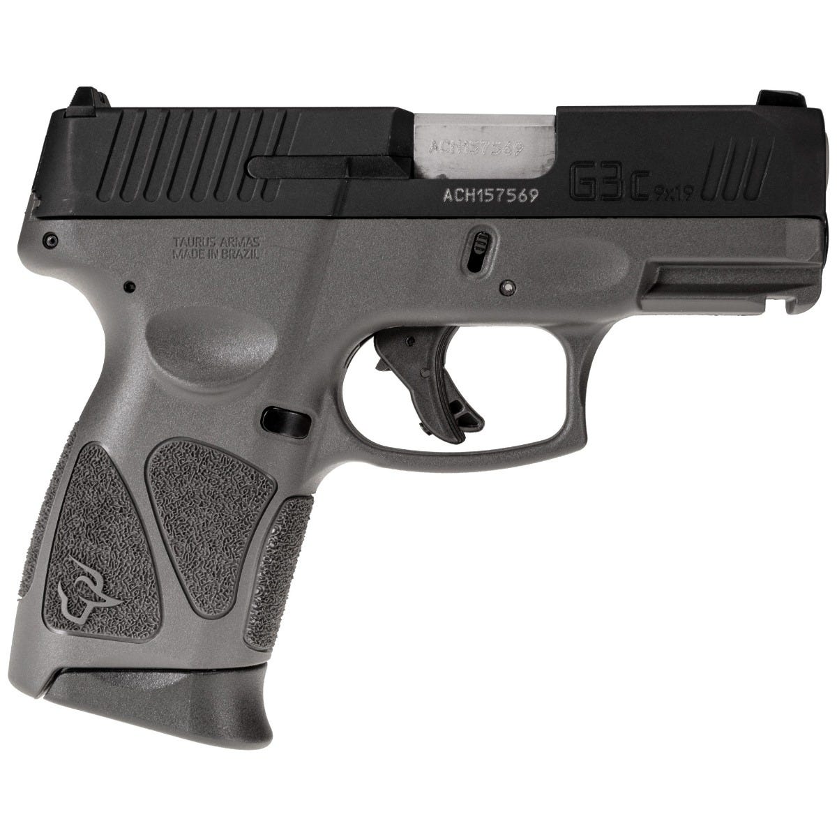 Taurus G3c Gray/Black 9mm 3.2" Barrel 12-Rounds 3 Mags