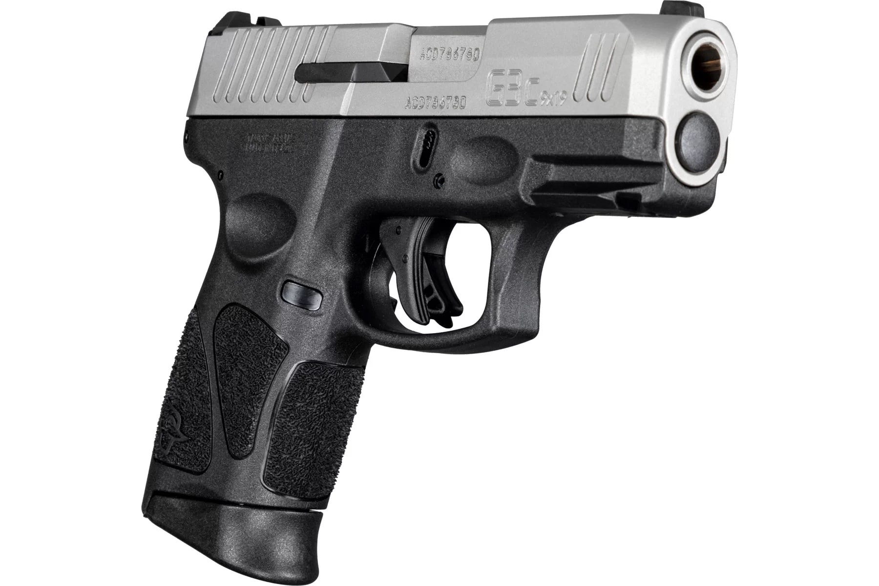 Taurus G3c 9mm 3.2" Barrel 12-Rounds Stainless Slide 3 Mags - Image 2