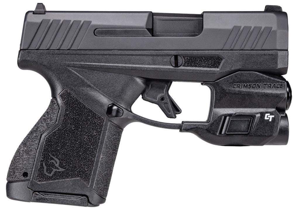 Taurus GX4 9mm 3.06" Barrel 11-Rounds Crimson Trace Light