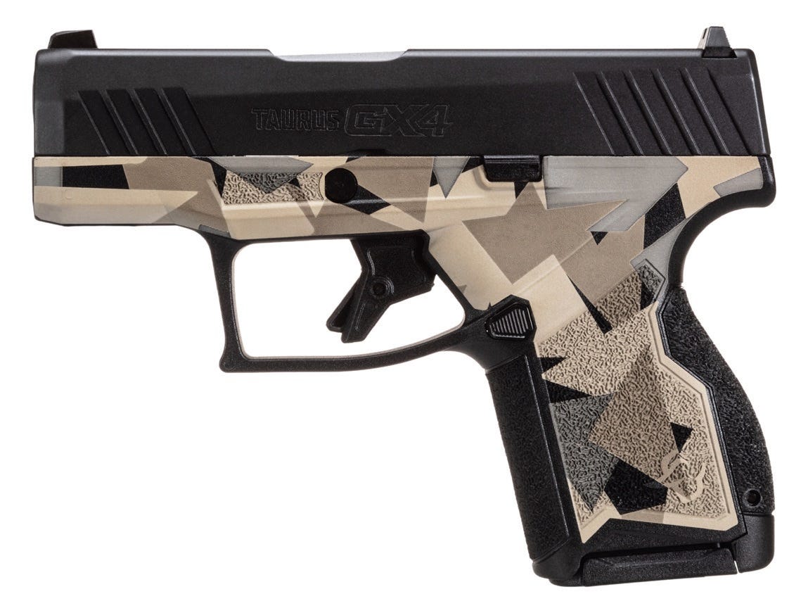 Taurus GX4 Shattered Camo 9mm 3.06" Barrel 11-Rounds
