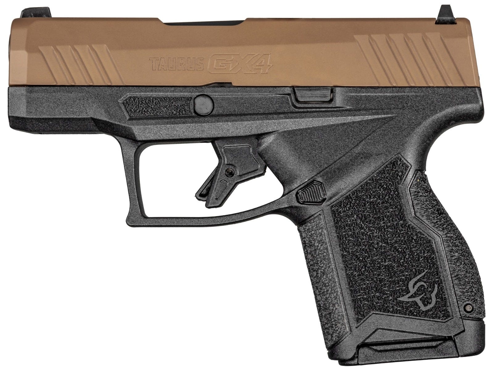 Taurus GX4 Micro-Compact Troy Coyote 9mm 3.06" Barrel 11-Rounds - Image 2