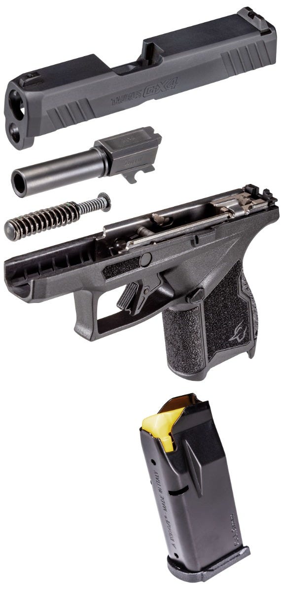 Taurus GX4 Micro-Compact 9mm 3.06" Barrel 10-Rounds 2 Mags - Image 3