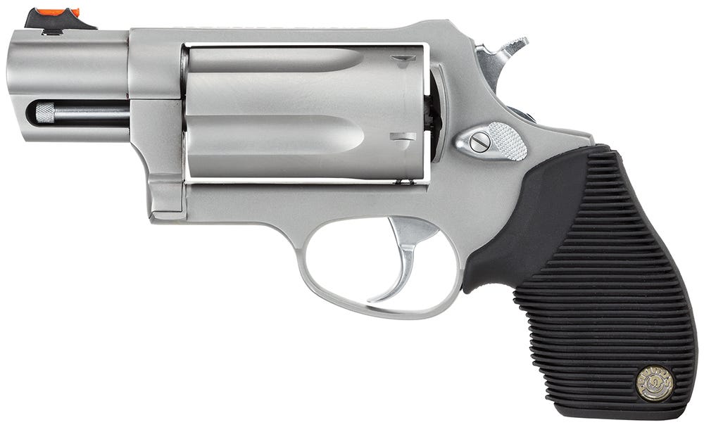 Taurus Judge Public Defender Stainless .45 LC / .410 GA 2.5" Barrel 5-Rounds - Image 2