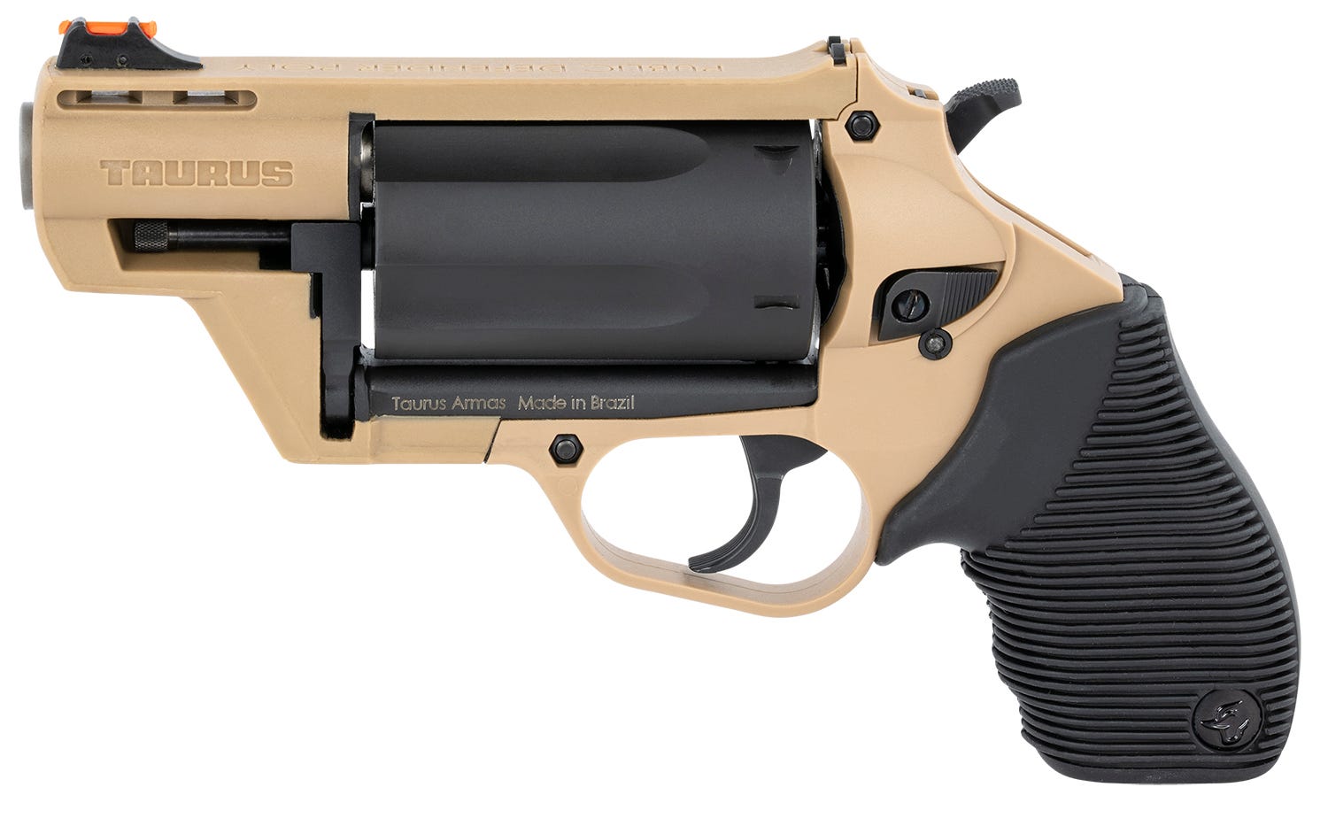 Taurus Judge Public Defender Flat Dark Earth .45 Colt / .410 GA 2" Barrel 5-Rounds - Image 2