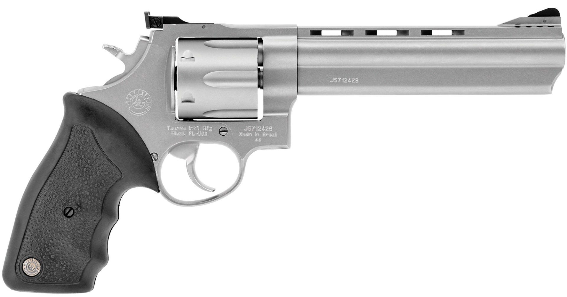 Taurus Model 44 Stainless .44 Mag 6.5" Barrel 6-Rounds Ported Barrel