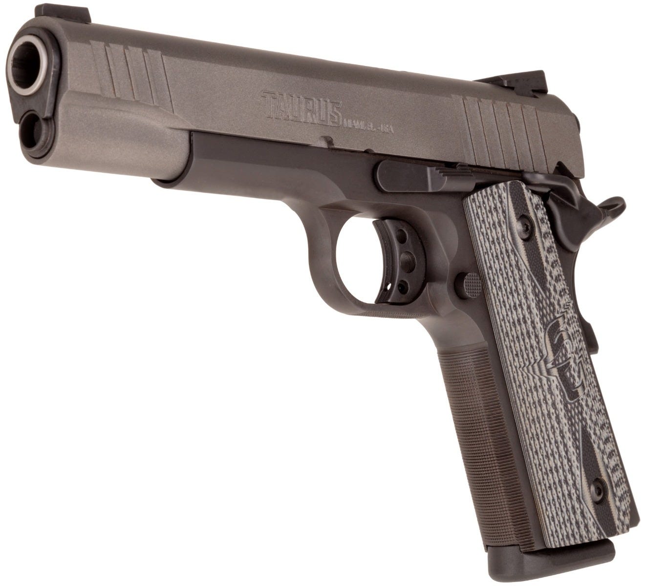 Taurus PT1911 Tungsten / Black .45 ACP 5" Barrel 8-Rounds - Image 3