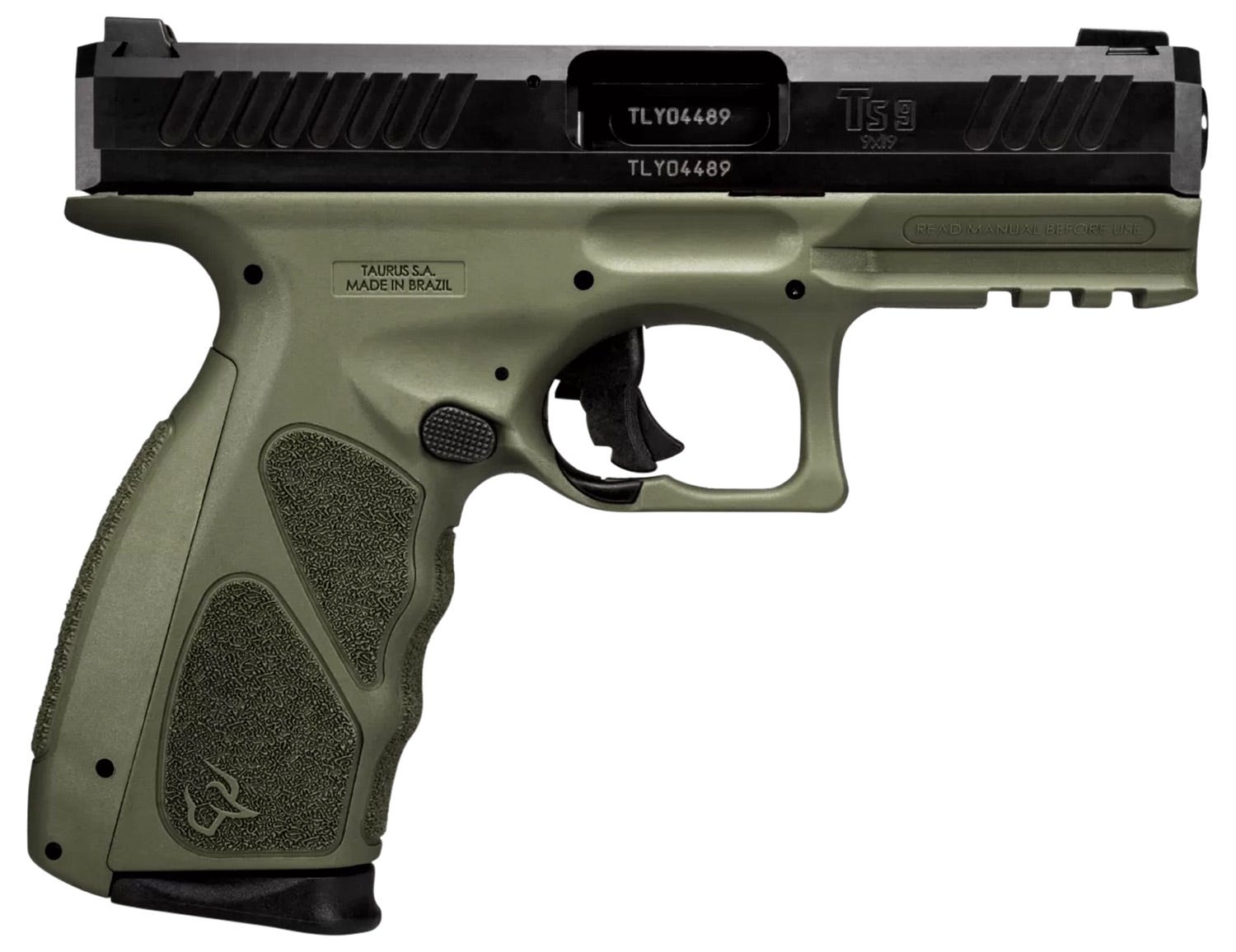 Taurus TS9 OD Green 9mm 4" Barrel 17-Rounds