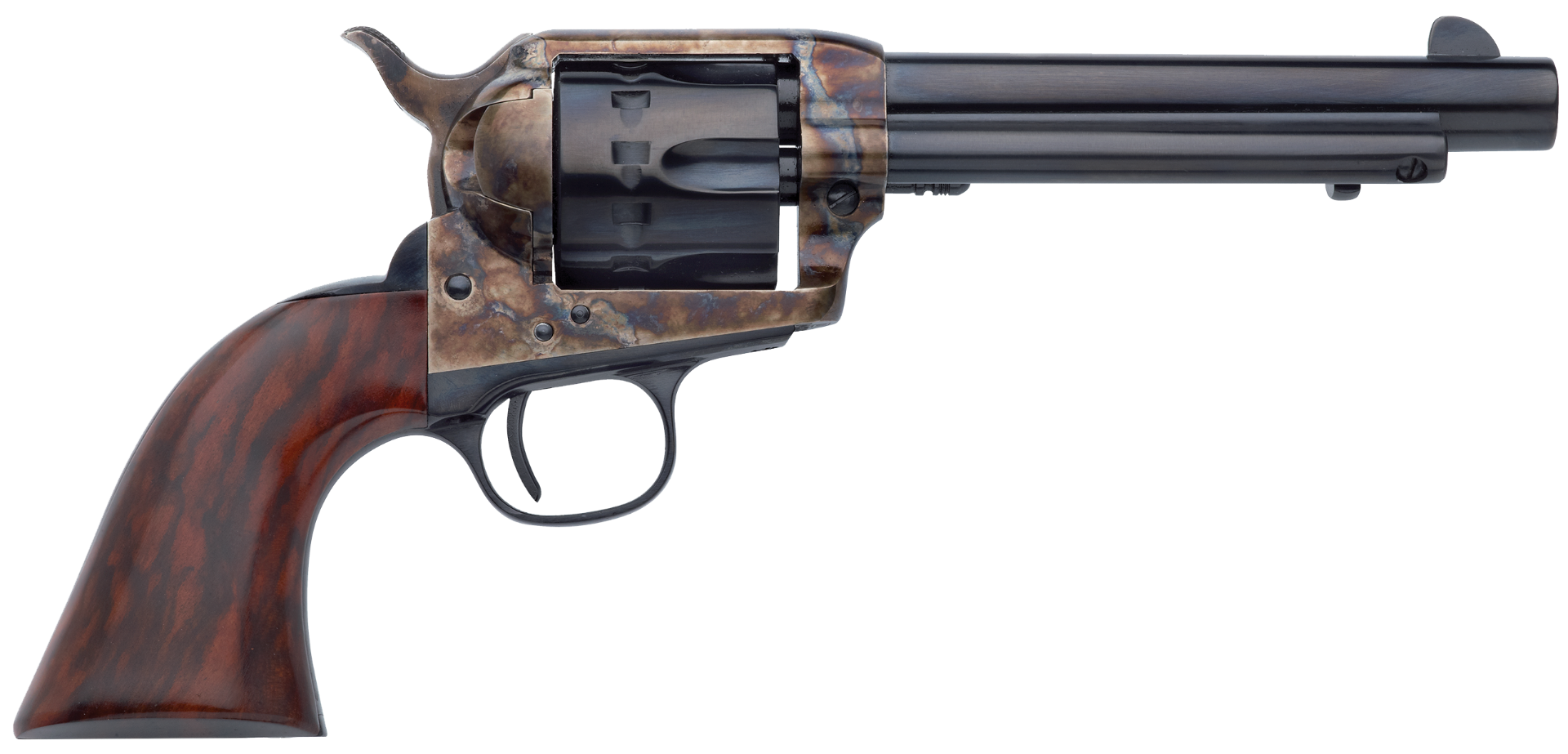 Taylors and Co 1873 Cattleman Color Case Hardened .22 LR 4.75" Barrel 12-Rounds