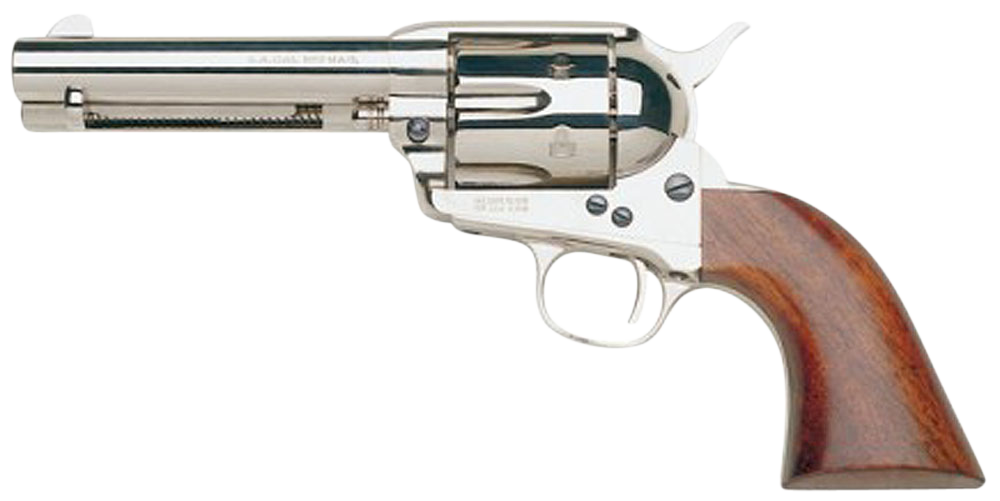 Taylors and Co 1873 Cattleman Nickel .357 Mag 4.75" Barrel 6-Rounds