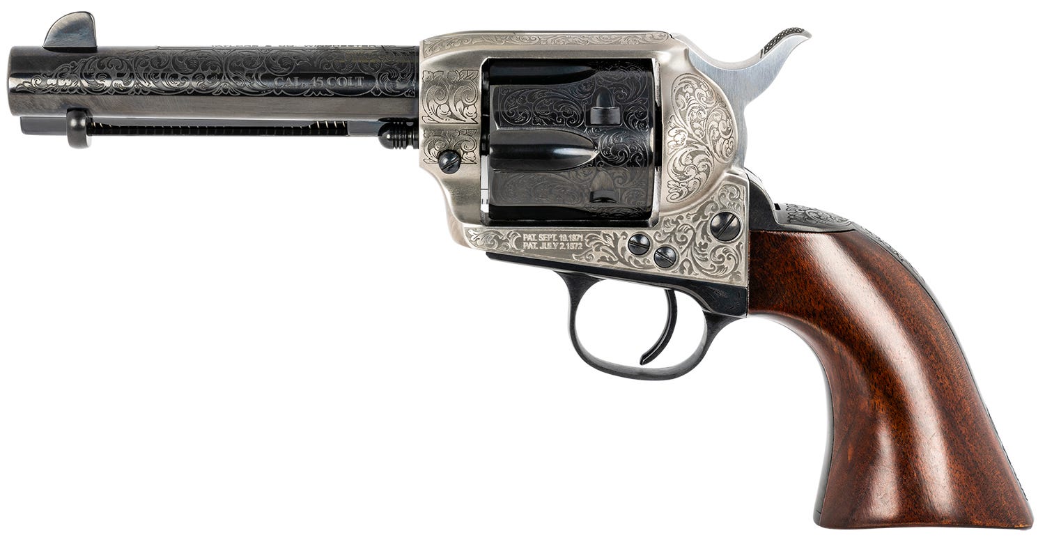 Taylors and Co 1873 Cattleman Coin Finish .45 LC 4.75" Barrel 6-Rounds - Image 2
