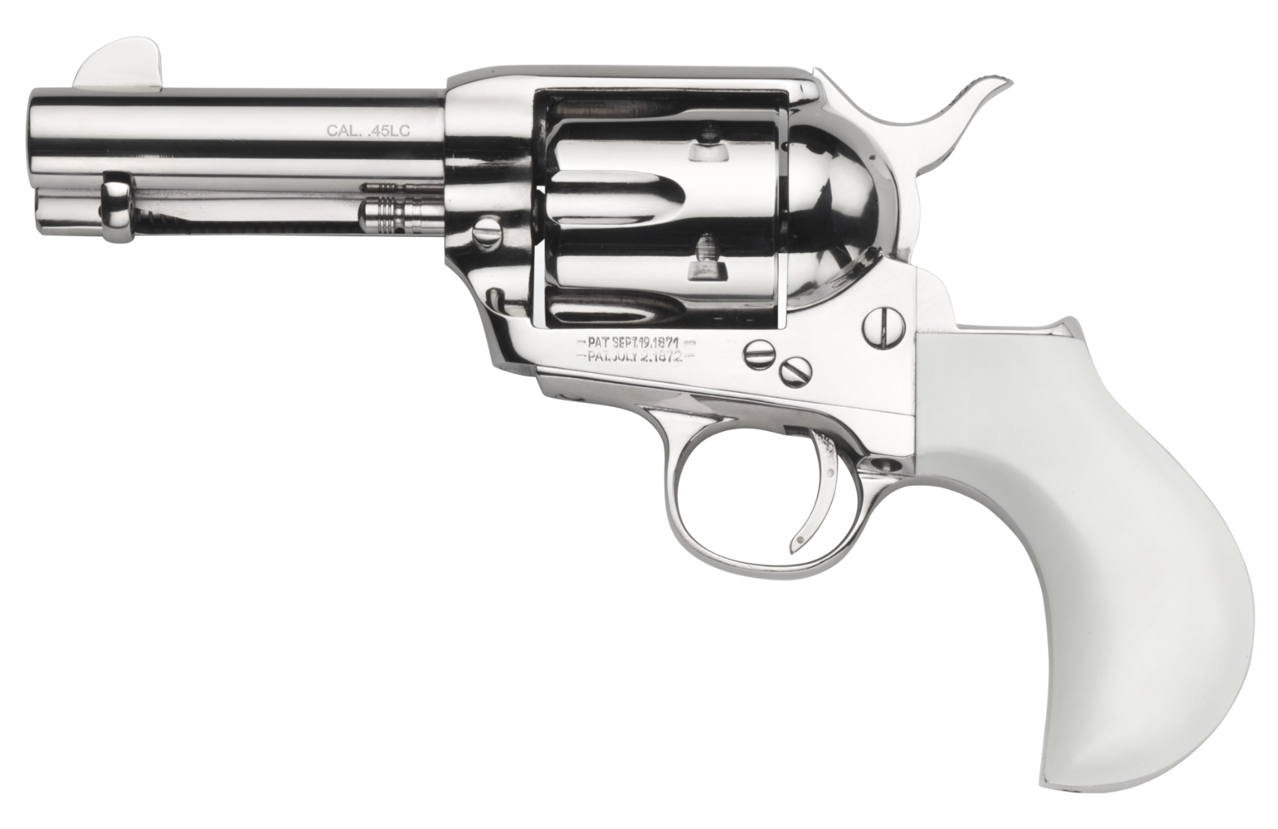 Taylors and Co 1873 Cattleman Birdshead Case Color Hardened .45 LC 3.5" Barrel 6-Rounds