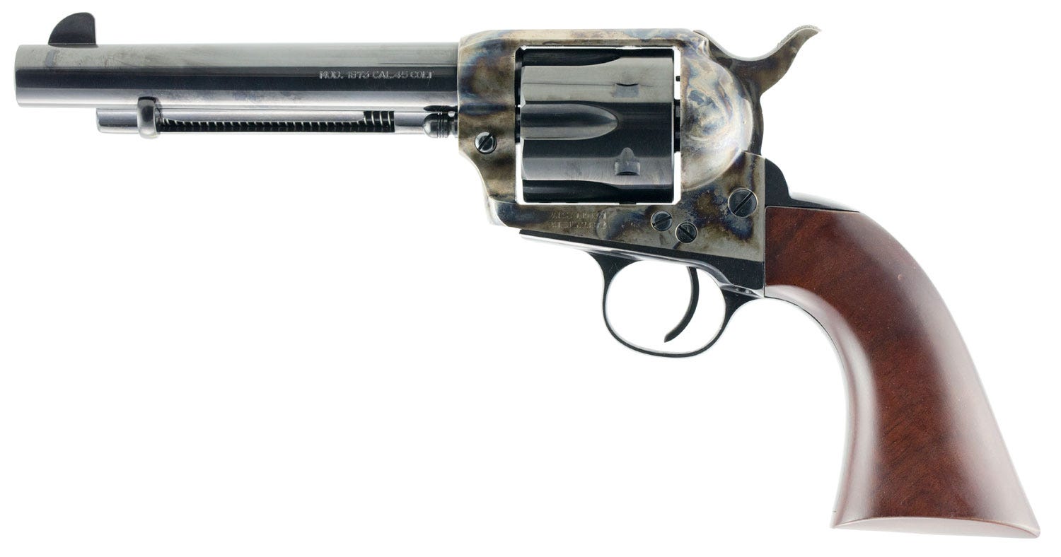 Taylors and Co 1873 Gunfighter Color Case Hardened .45 LC 5.5" Barrel 6-Rounds - Image 2
