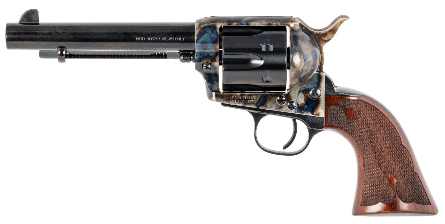 Taylors and Co Gambler Color Case Hardened .45 LC 5.5" Barrel 6-Rounds - Image 2