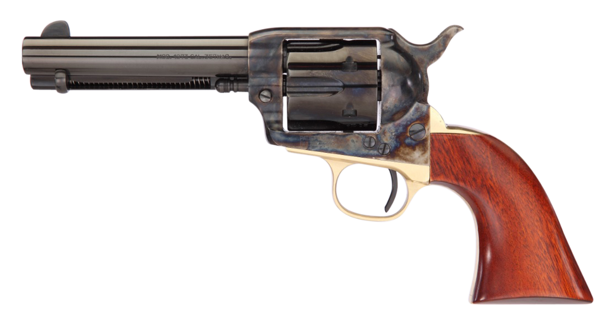 Taylors and Co Ranch Hand Deluxe Color Case Hardened .45 LC 4.75" Barrel 6-Rounds