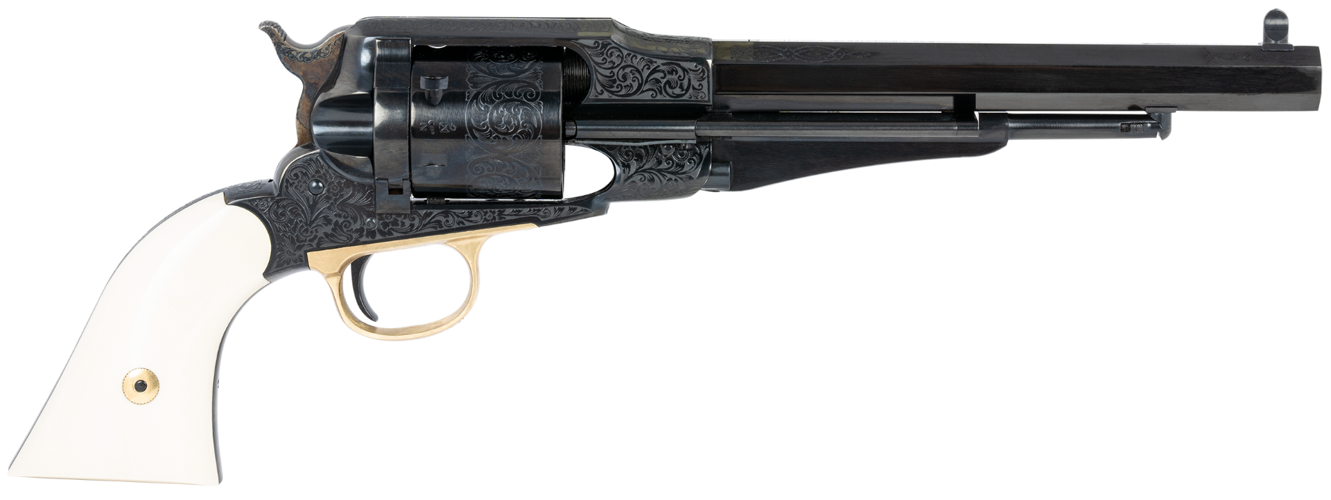 Taylors and Co Remington Conversion LawDawg .45 Colt 8" Barrel 6-Rounds Engraved
