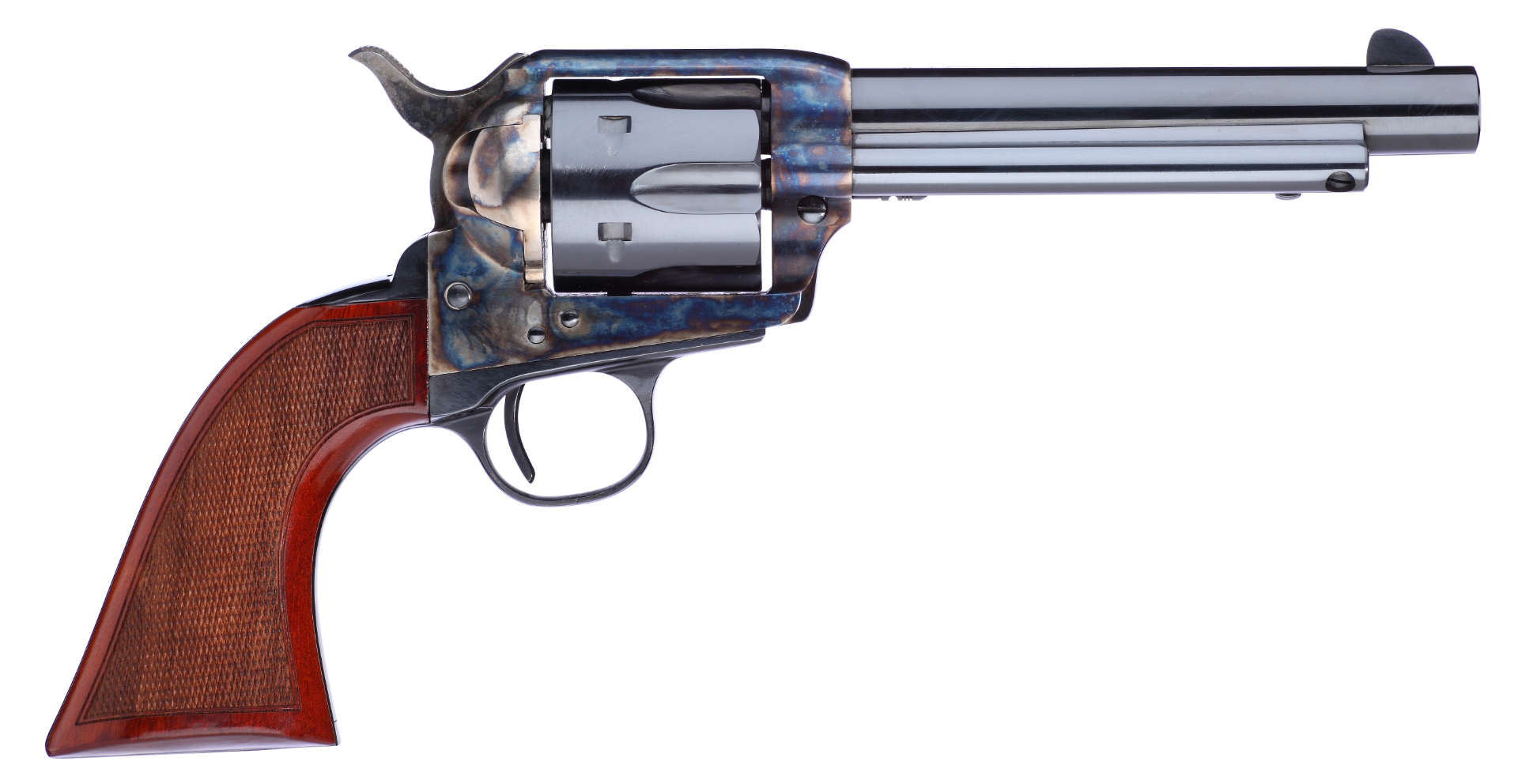 Taylors and Co Short Stroke Gunfighter Color Case Hardened .357 Mag 5.5" Barrel 6-Rounds