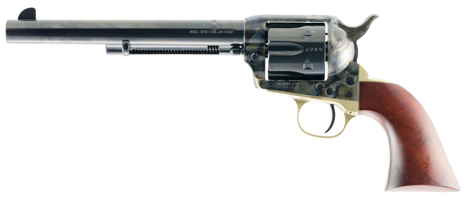 Taylors and Co Ranch Hand Color Case Hardened .45 LC 7.5" Barrel 6-Rounds - Image 2