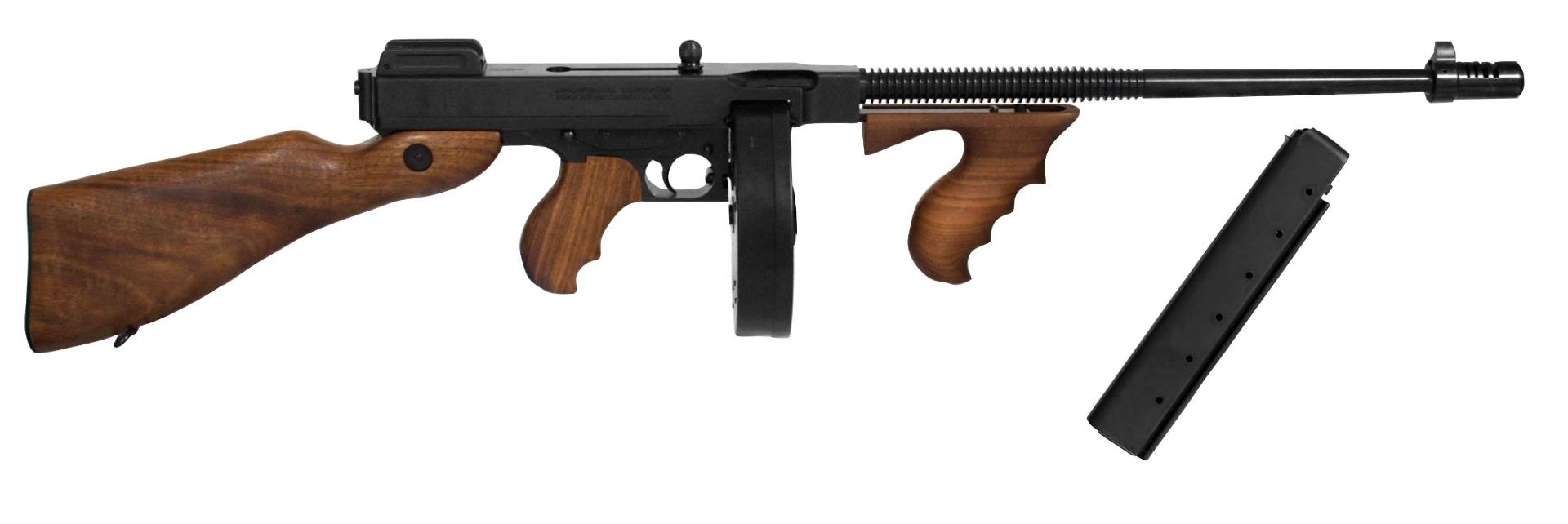 Thompson 1927A-1 Deluxe Walnut .45 ACP 16.5" Barrel 20-Rounds - Image 3