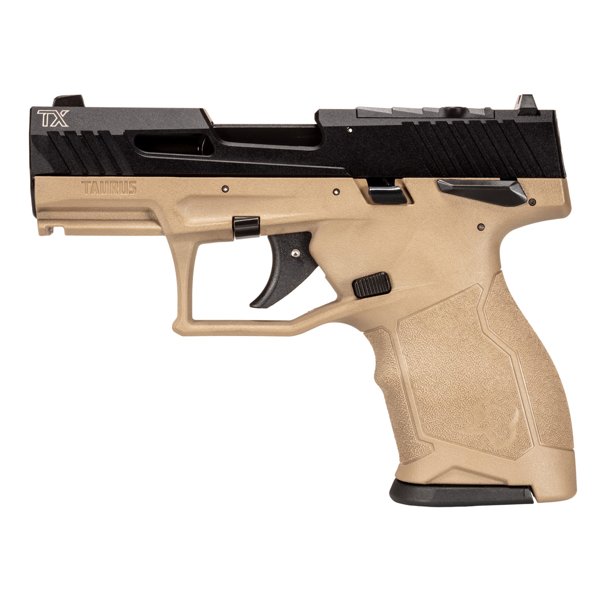 Taurus TX22 Compact Flat Dark Earth / Black .22 LR 3.5" Barrel 13-Rounds Optics Ready - Image 3