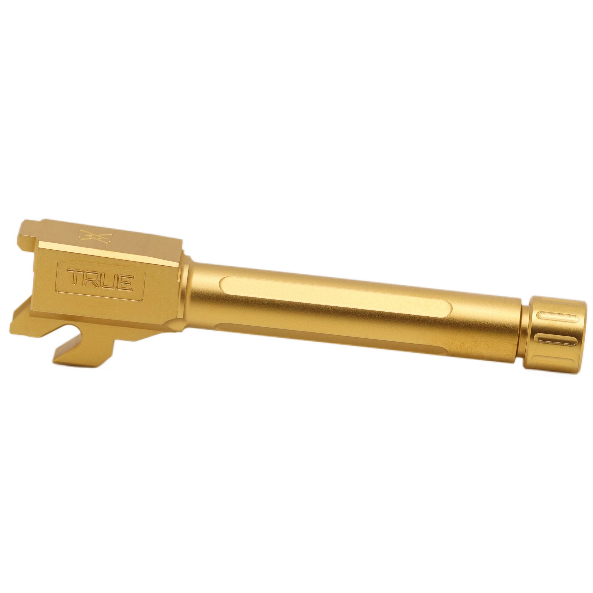True Precision Replacement Barrel Gold 9mm Threaded for Sig P320 X-Compact