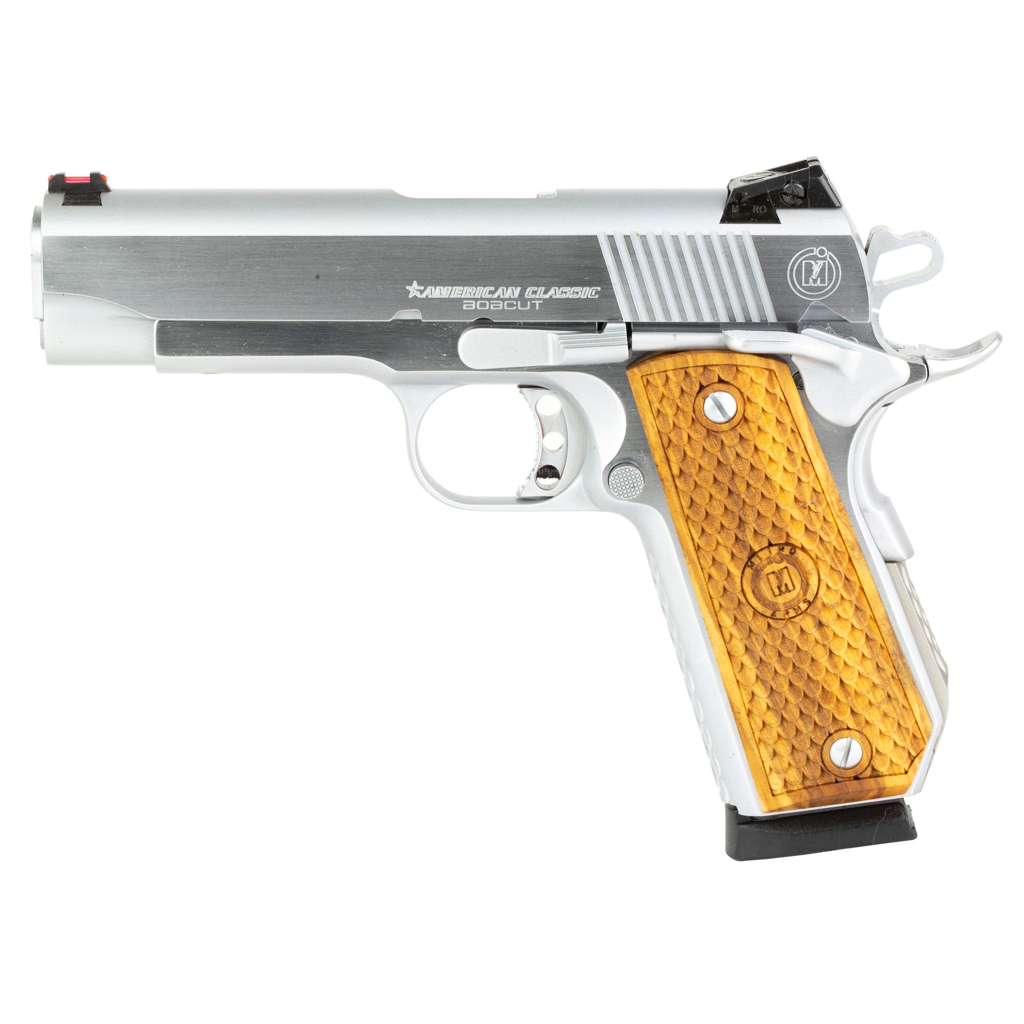 Tristar American Classic Bobcut Chrome .45 ACP 4.25" Barrel 8-Rounds - Image 2