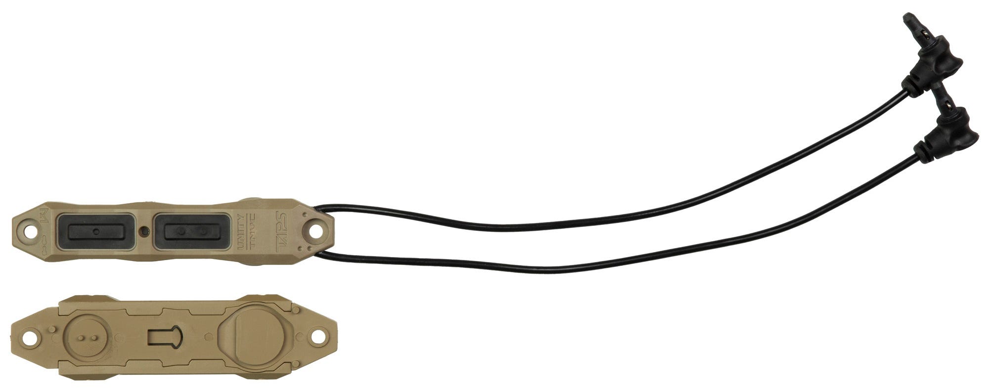 Unity Tactical TAPS Pressure Switch Flat Dark Earth for Two MILSPEC Crane Laser Ports