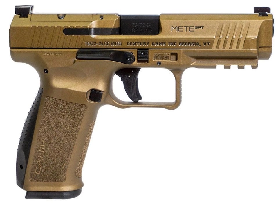 Canik TP9 METE SFT Burnt Bronze 9mm 4.46" Barrel 18/20-Rounds - Image 2