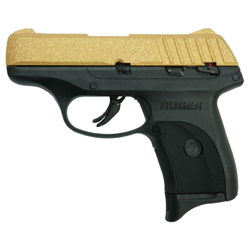 Ruger EC9s Gold Glitter Gold / Black 9mm 3.12" Barrel 7-Rounds - Image 3