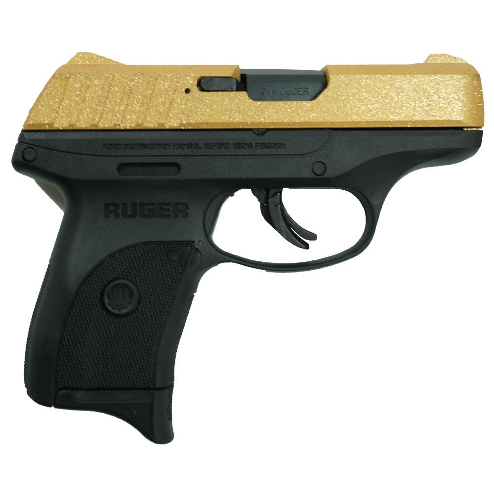 Ruger EC9s Gold Glitter Gold / Black 9mm 3.12" Barrel 7-Rounds - Image 2
