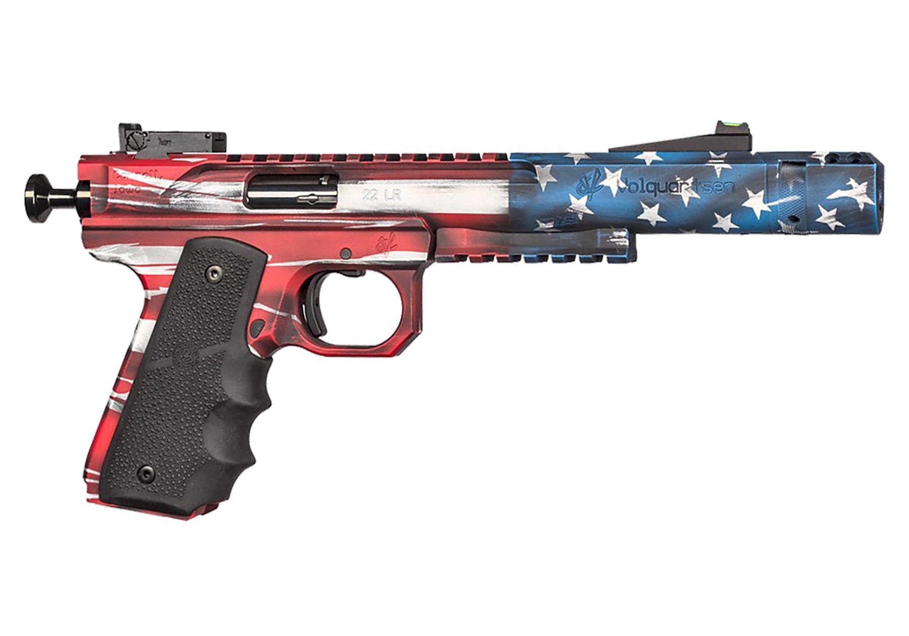 Volquartsen Scorpion LLV American Flag .22 LR 6" Barrel 10-Rounds - Image 2