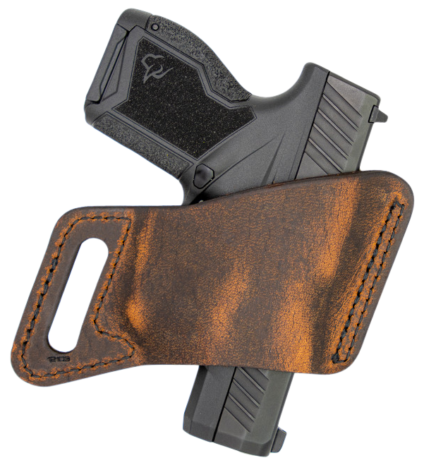 Versa Carry Arma OWB Holster Brown Leather 02-Size